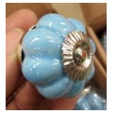 Set of 8 Porcelain Drawer Pulls