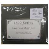 1800 Series 6pc Full Size Sheet Set