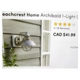 Beachcrest Archibald Outdoor Barn Light