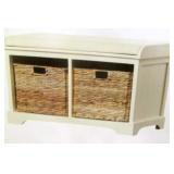 Trent Austin Alonza Pine Wood Storage Bench