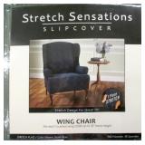 Stretch Sensations Wing Chair Slip Cover