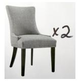 Pair Red Barrel Studio Dremil Parsons Chairs