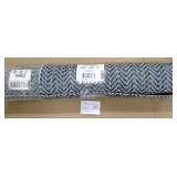 Safavieh Navy/Grey 26" x 8ft Runner