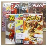 7 DC Flash Comics #1 Signed