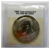 1969 USA Silver 50 Cent