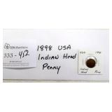 1898 USA Indian Head Penny