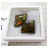 Genuine Canadian Ammolite Gemstones MSRP $300