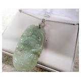 Genuine Large Size Jade Necklace MSRP $400