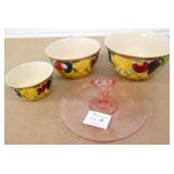 3 Pc Bowl Set & Cookie Server
