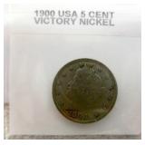 1900 USA Victory Nickel