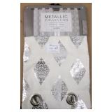 Metallic Window Panel Pair 76x96" w/ Grommets