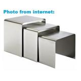 Modway Rush 3 Pc Nesting Table Set