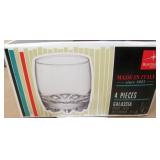 Bormioli 4 Pc Rocks 10oz Glasses