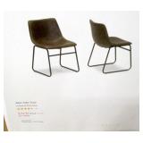 Glamour Home Decor Adan Side Retro Dining Chair