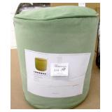 Bloomsbury Corby Majestic Plush Poof Ottoman