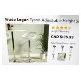 Tyson Adjustable Height Swivel Bar Stool