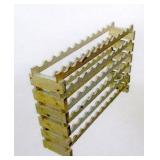 Betz 72 Bottle Wooden Floor Wine Rack