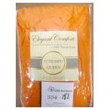 Elegant Comfort Fitted Queen Sheet