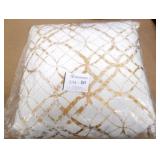 Rose Gold 20x20" Throw Pillow