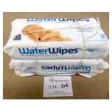 3 Packs Chemical Free Water Wipes ~ 60/Pack