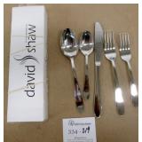 David Shaw 20pc Silverware Set
