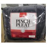 Luxury Pinch Pleat King Size Comforter Set