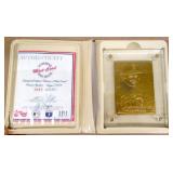 The Highland Mint Paul Molitor Bronze Card