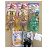 4 McDonalds Ty Beanie Babies