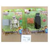 2 Minecraft Figures