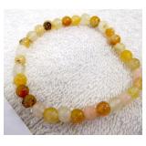 Natural Orange Jade Bracelet MSRP $302