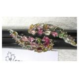 .925 Silver 7.56ct Tourmaline Ring MSRP $585