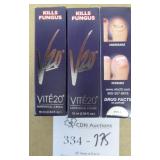 3 x 16ml V20 Nail Antifungal Cream