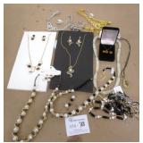 Lot of Necklace, Earrings & Bracelet Sets