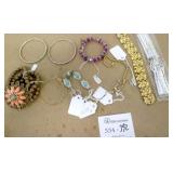 Lot of Costume Jewelry Bracelets