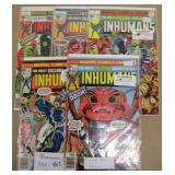 5 Vintage Marvel Inhumans Comics