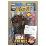Marvel Legends Gambit Action Figure & Comic Set