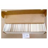 Box Lot of 800+ Baseball Cards