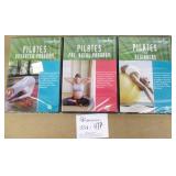 3 Pilates Total Mind Body DVDs