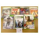 7 New Sealed Xbox 360 Games