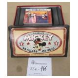 Celebrate Mickey Collectable Filmography Cards
