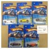 5 New Hot Wheels Realistix Cars