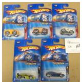 5 New Hot Wheels Torpedoes & Blings Cars