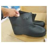 Super Grit Slip-Resistant 6" OverShoe Rubber Boots