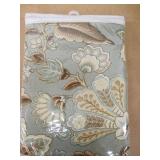 Ellis Floral Print Tailored Panel Pair Curtains