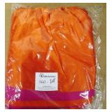 Bacati Tangerine Orange & Fuschia Full Bed Skirt