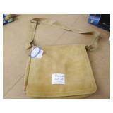 David King Suade Leather Laptop Shoulder Bag