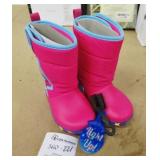 Crocs Kid/Toddler Size 7M Lodge Lights Star Boots