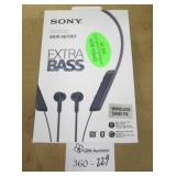 Sony In-Ear Wireless Headphones ~ Black
