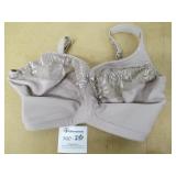 Bali Satin Tracings 38G Minimizer Underwire Bra