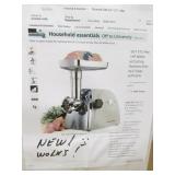 Sunmile 800W Meat Grinder ~ Stainless Steel